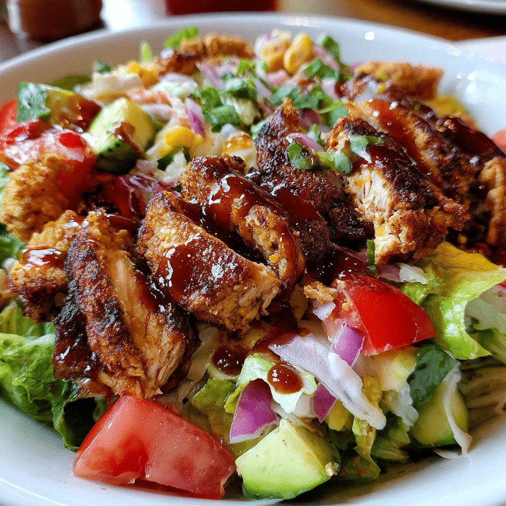 BBQ Chicken Salad