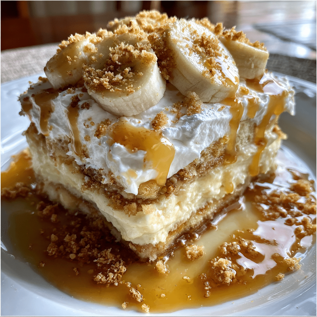 banana pudding lasagna