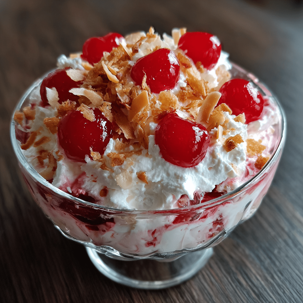 Christmas Cherry Fluff Recipe