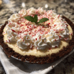 Christmas Peppermint Pie