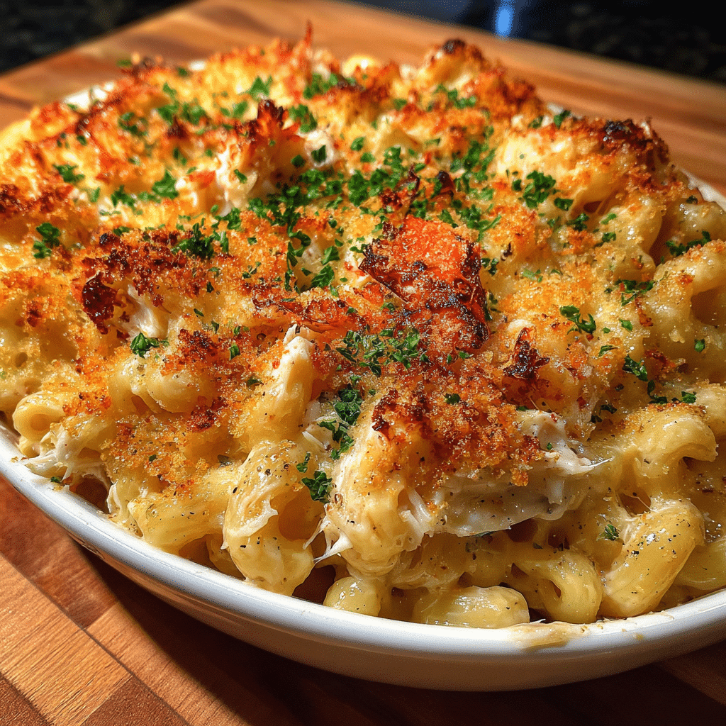 Crab Macaroni and Cheese