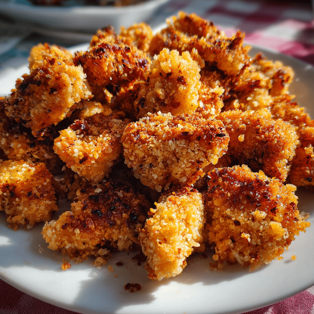 Oven Baked Popcorn Chicken Recipe