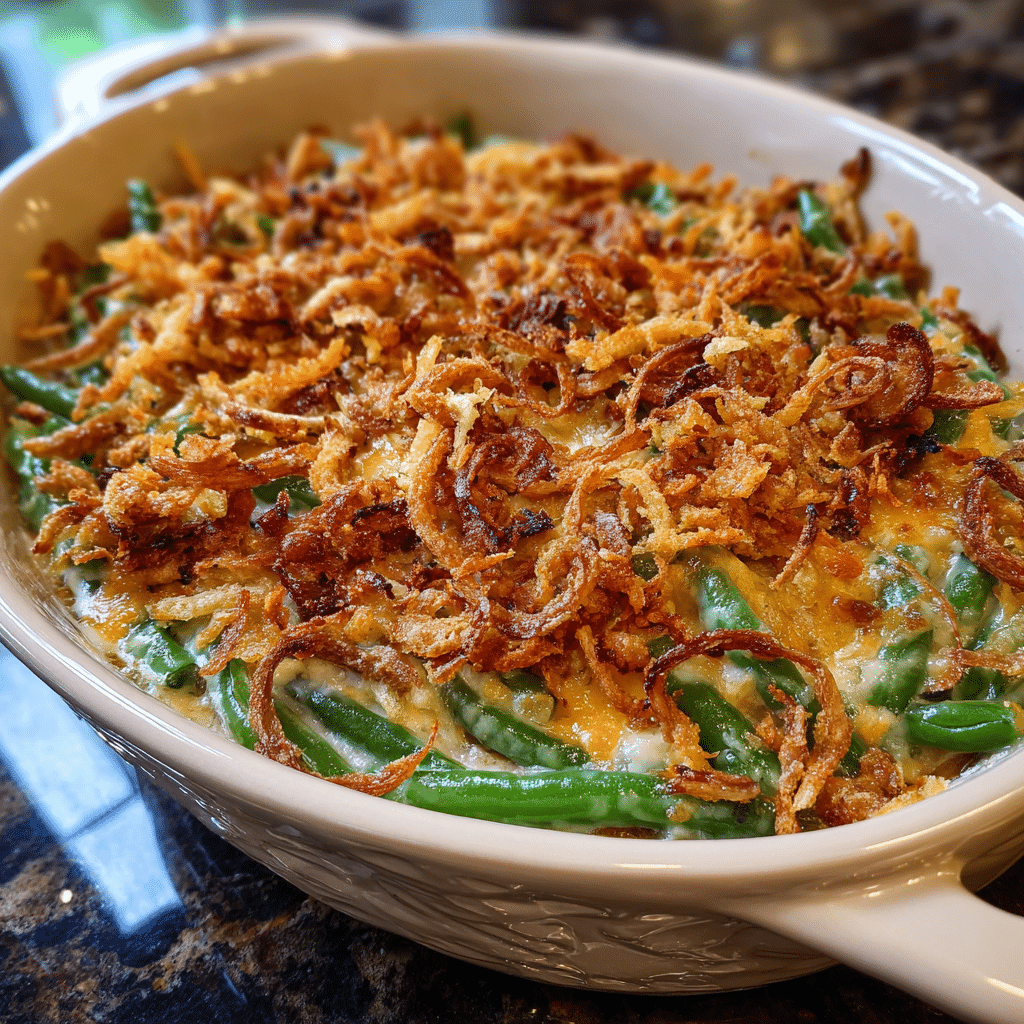 The BEST Green Bean Casserole Recipe
