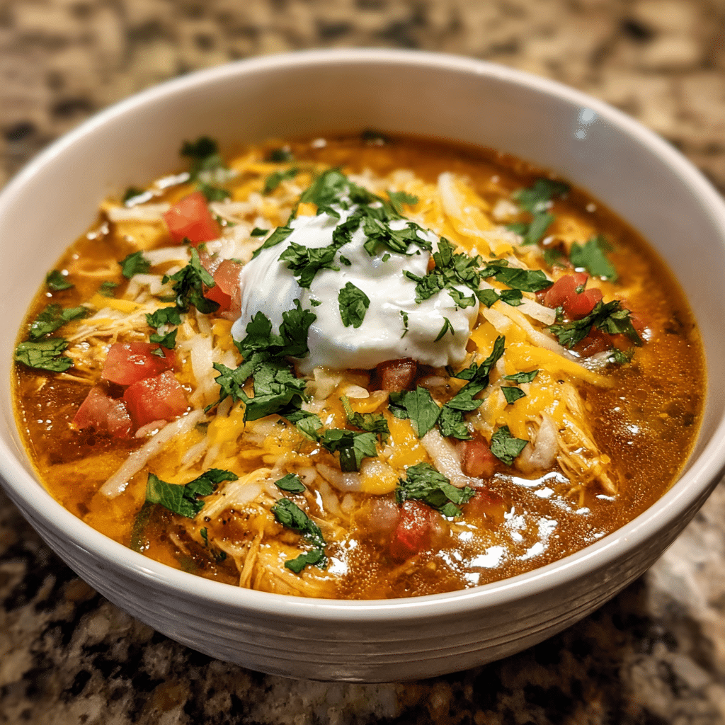 chicken enchilada soup recipe