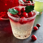 Mistletoe Margarita Holiday Drink