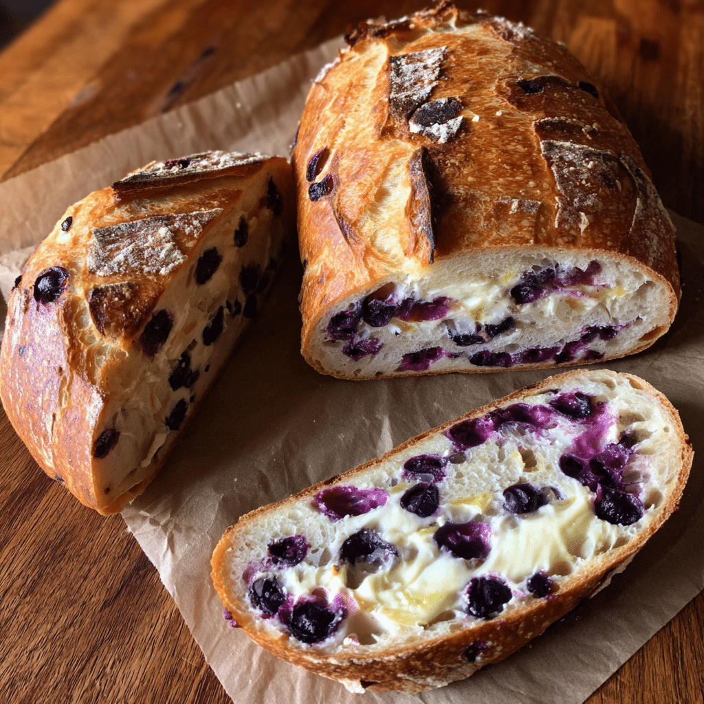 Blueberry Lemon Cream