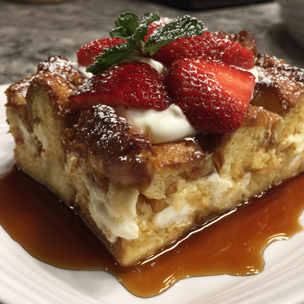 Cream Cheese French Toast Casserole