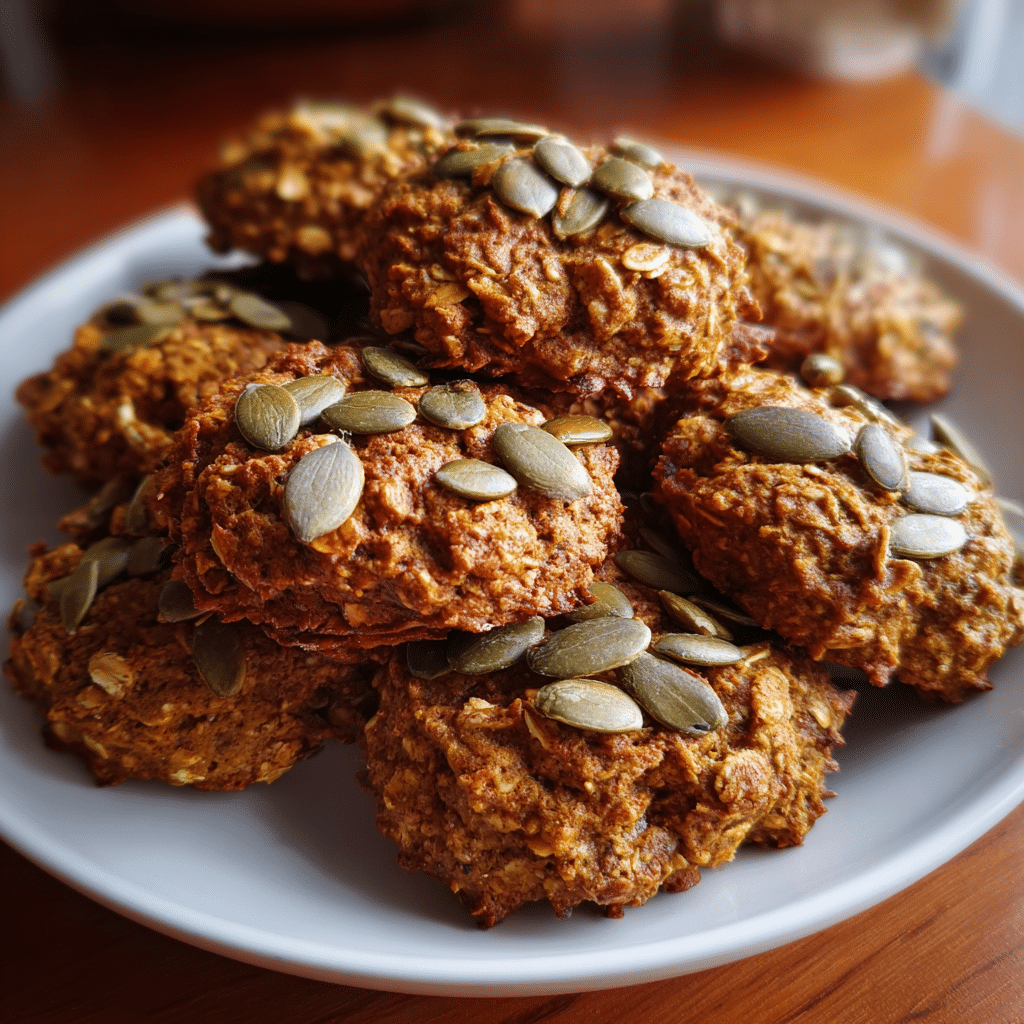 Pumpkin Oat Cookies