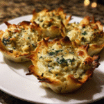 Spinach and Artichoke Dip Cups