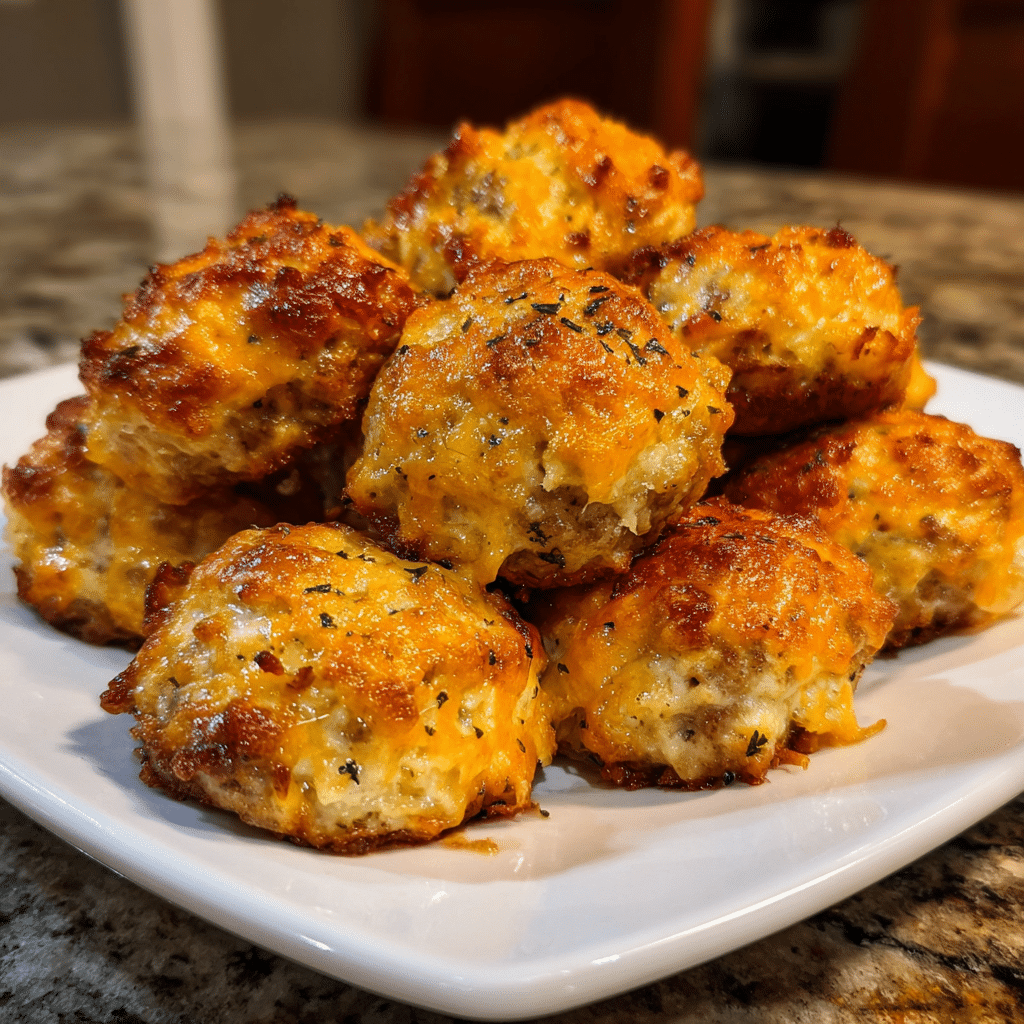 Bisquick Sausage Balls