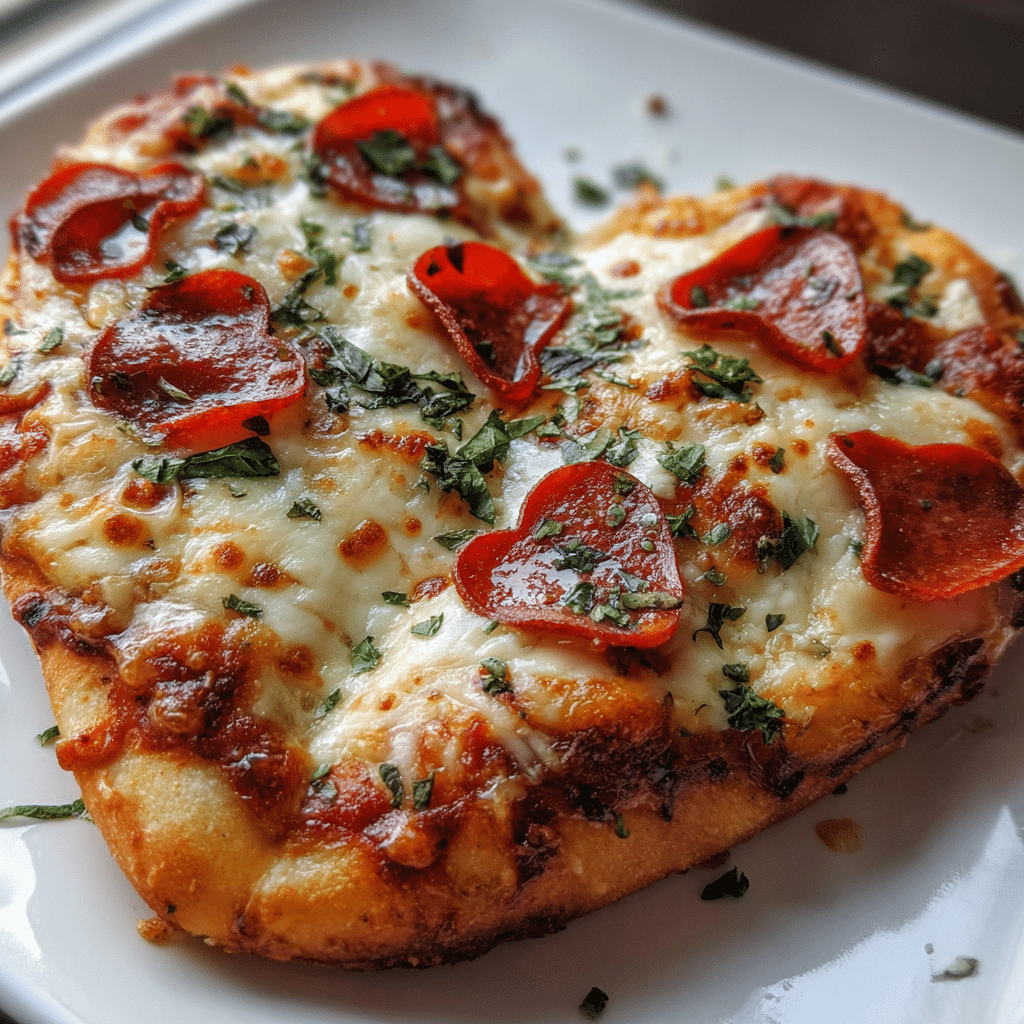 Pizza Roses for Valentine's Day