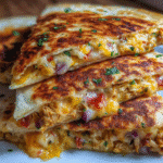Irresistible Chicken Ranch Quesadilla