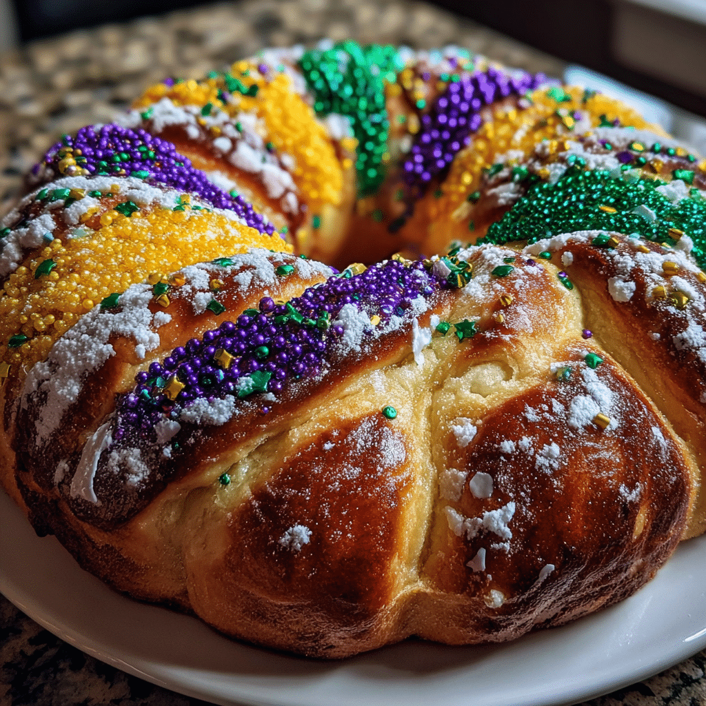 Cake for Mardi Gras