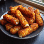 Crunchy Mozzarella Sticks
