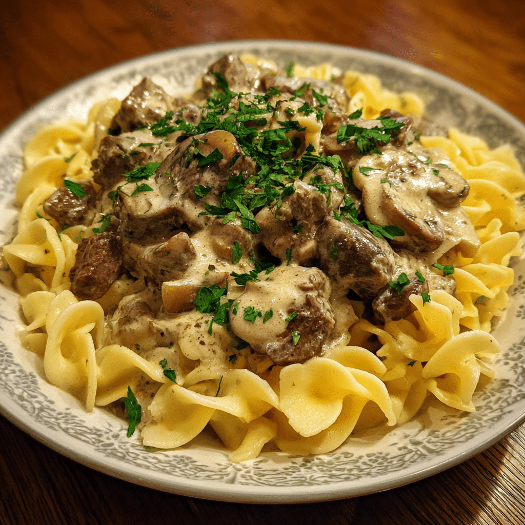 Effortless Creamy Beef