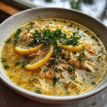 Greek Lemon Chicken Soup
