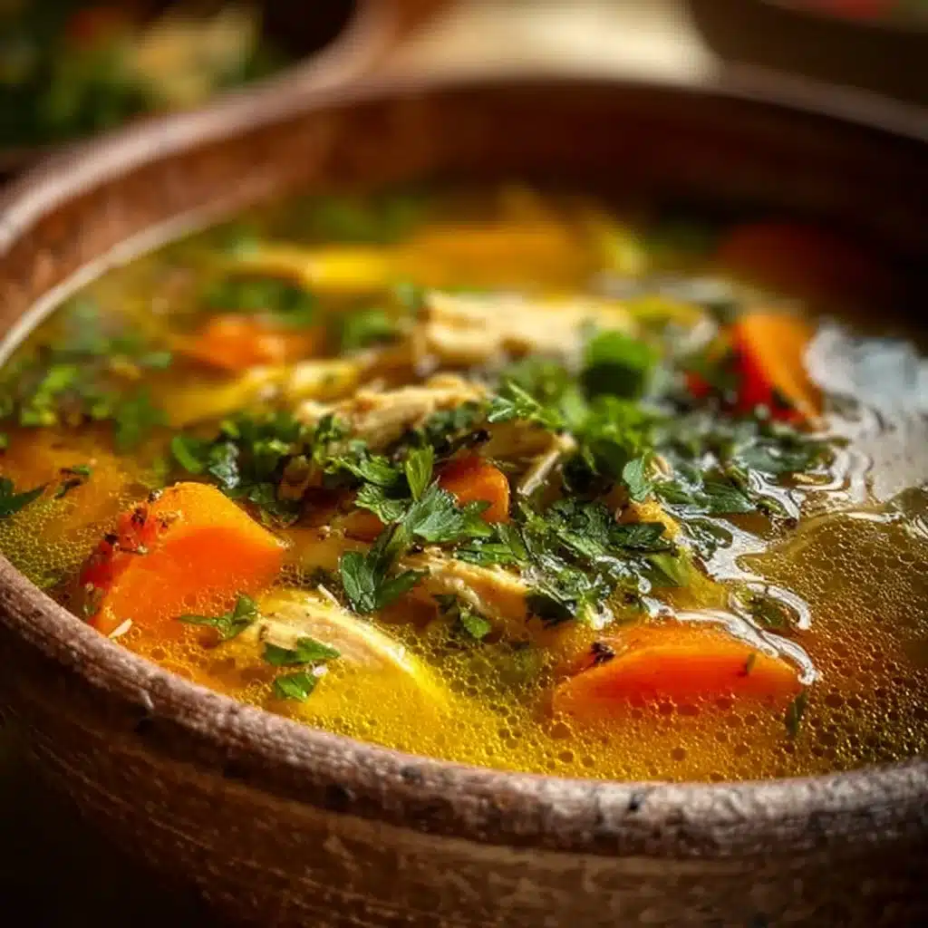 Anti-Inflammatory Chicken Soup