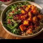 Colorful Anti-Inflammatory Harvest Glow Bowl filled with nutritious ingredients