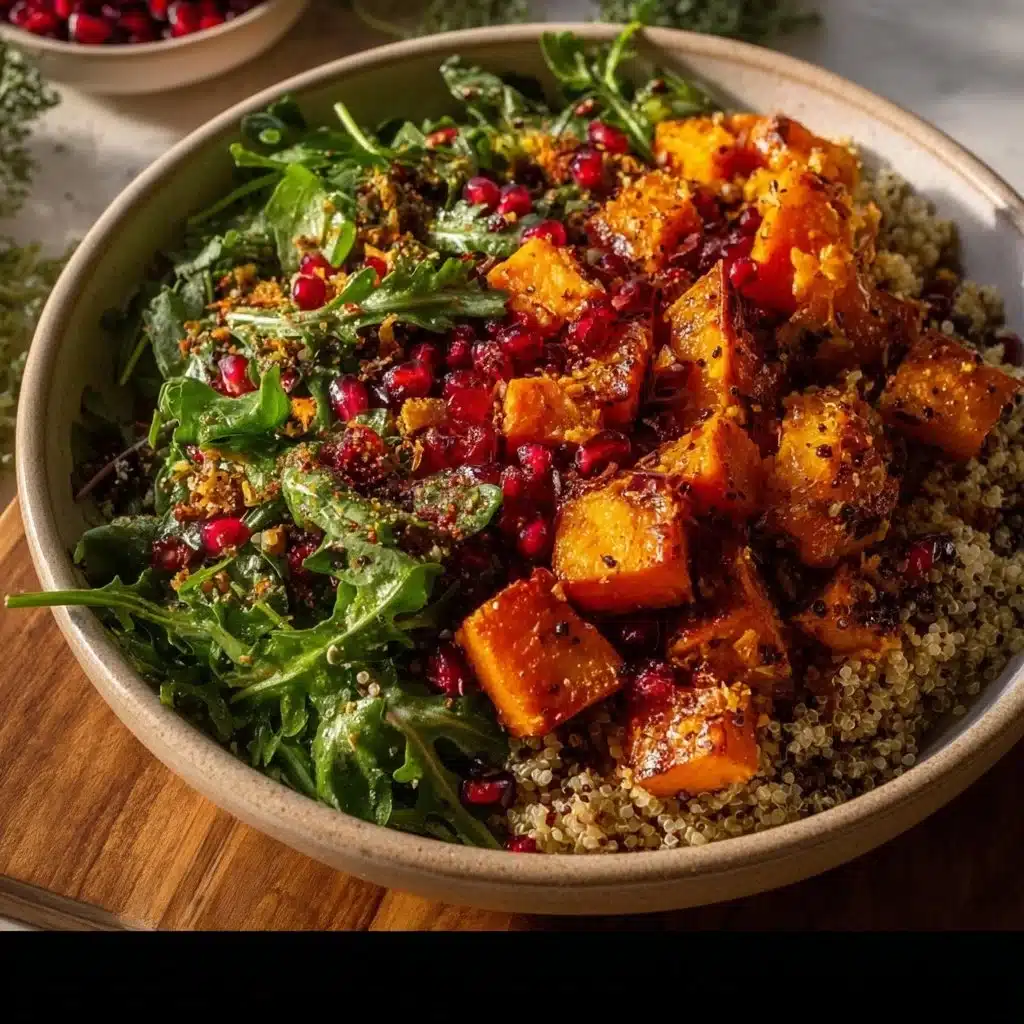 Colorful Anti-Inflammatory Harvest Glow Bowl filled with nutritious ingredients