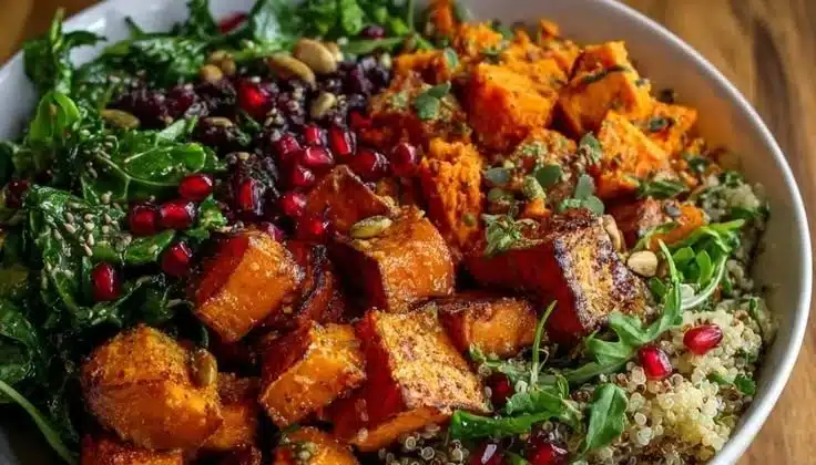 Anti-Inflammatory Harvest Glow Bowl – Healthy Dietitian Dinner Recipe