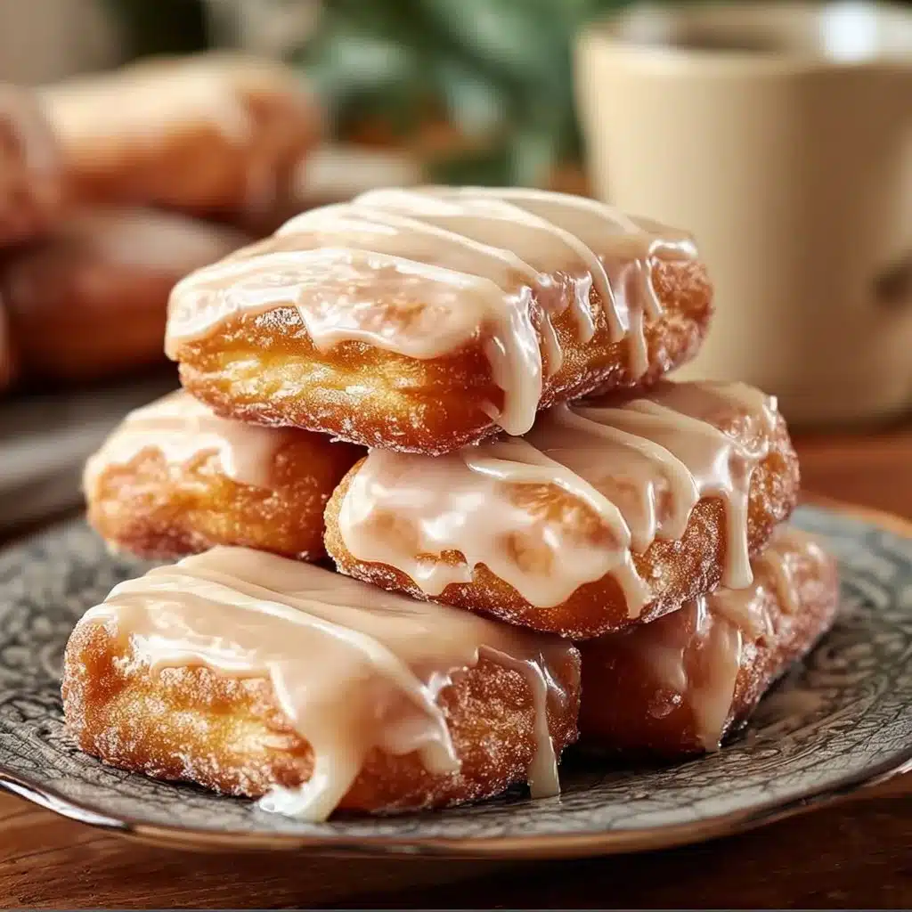 Baked Maple Donut Bars