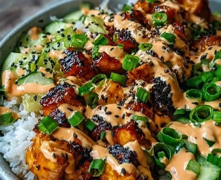 Bang Bang Chicken Bowl