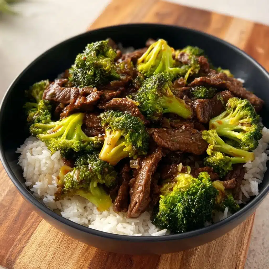 Delicious Beef and Broccoli stir fry with savory sauce