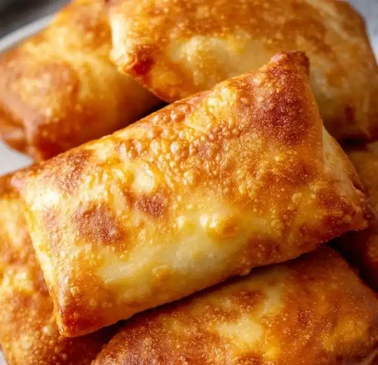 Delicious Beef and Cheese Chimichangas served with salsa and guacamole.