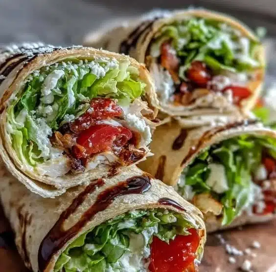 Caprese Salad Wraps