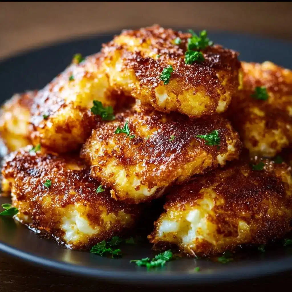 Cheesy Cottage Cheese Bites