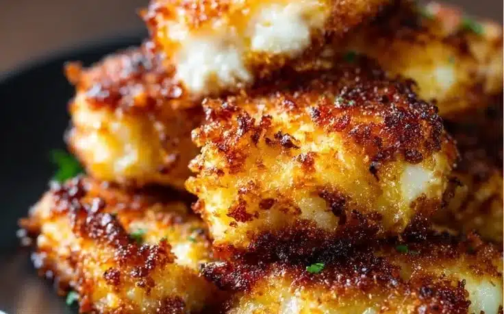 Cheesy Cottage Cheese Bites