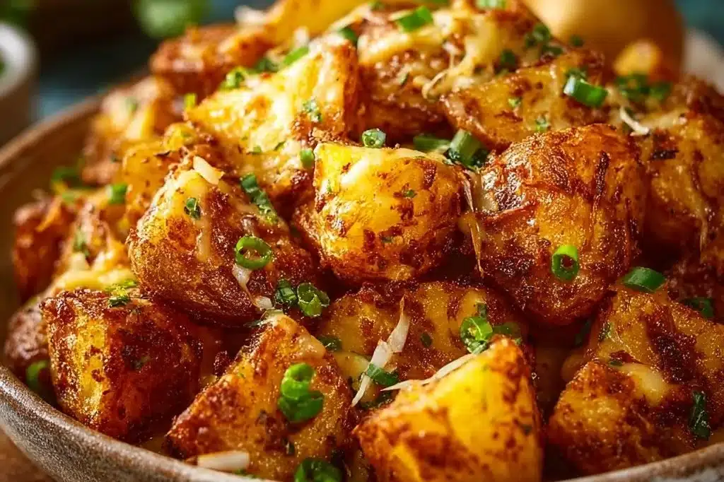 Cheesy Taco Potatoes