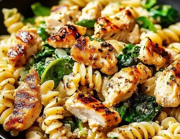 Chicken Caesar Pasta Salad