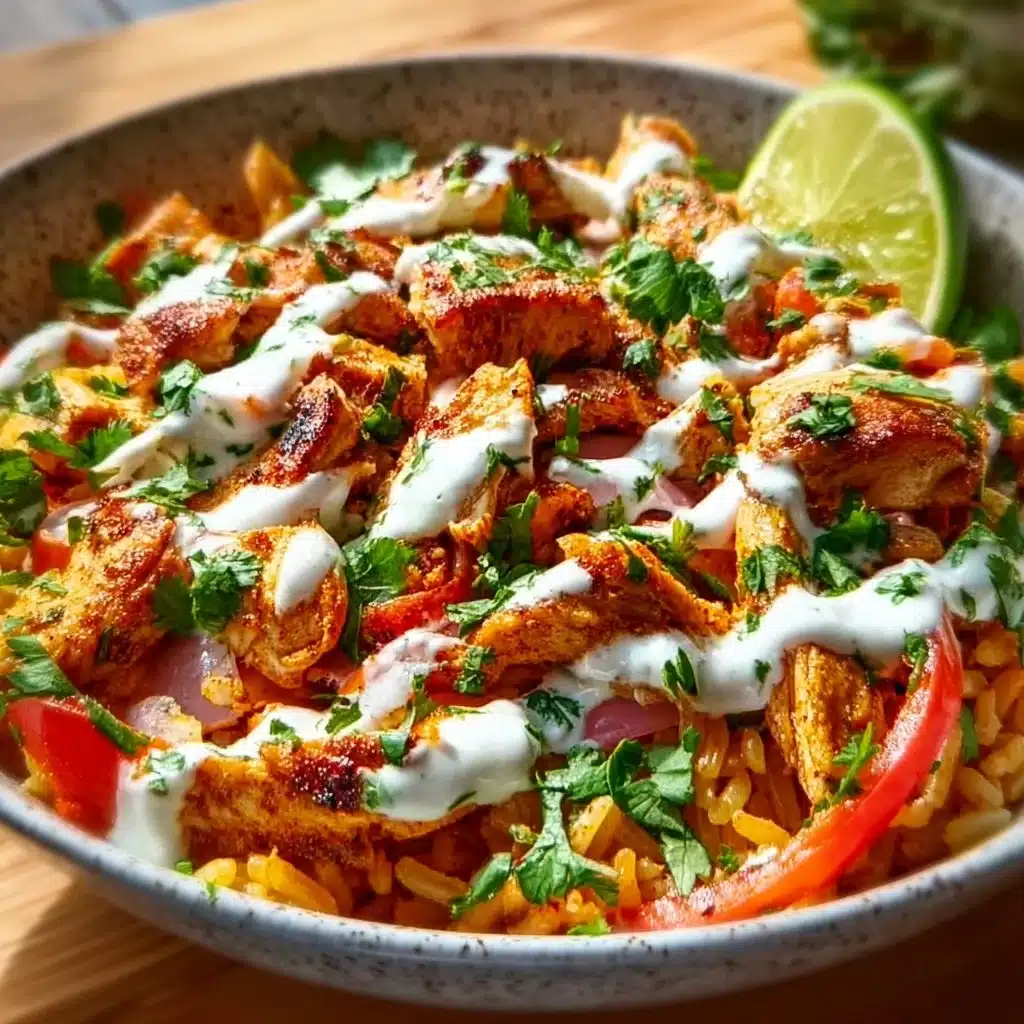 Chicken Fajita Rice Bowls
