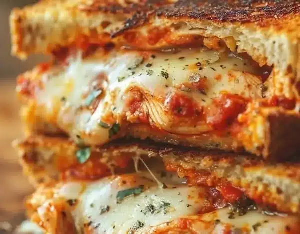 Chicken Parmesan Grilled Cheese