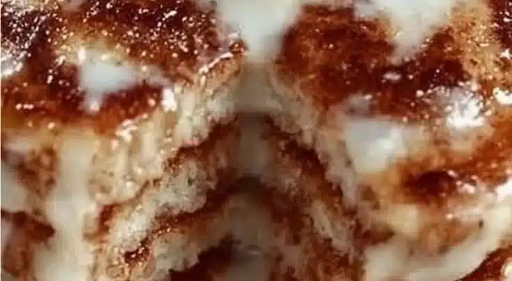 Cinnamon Roll Pancakes