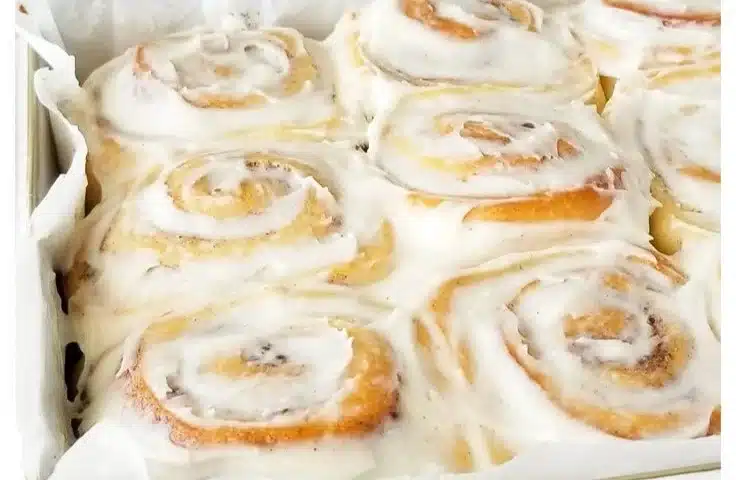 Cinnamon Rolls with Cream Cheese Glaze