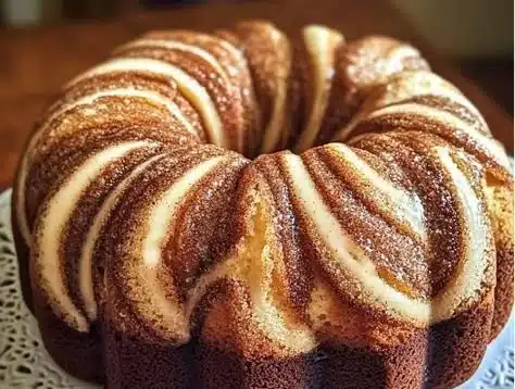Cinnamon Swirl Bundt Cake