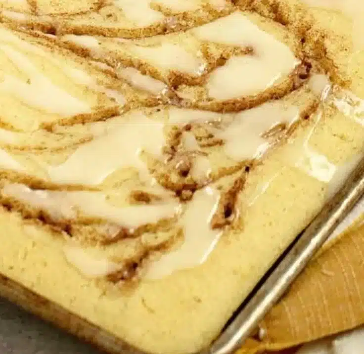 Cinnamon Swirl Sheet Pan Pancakes