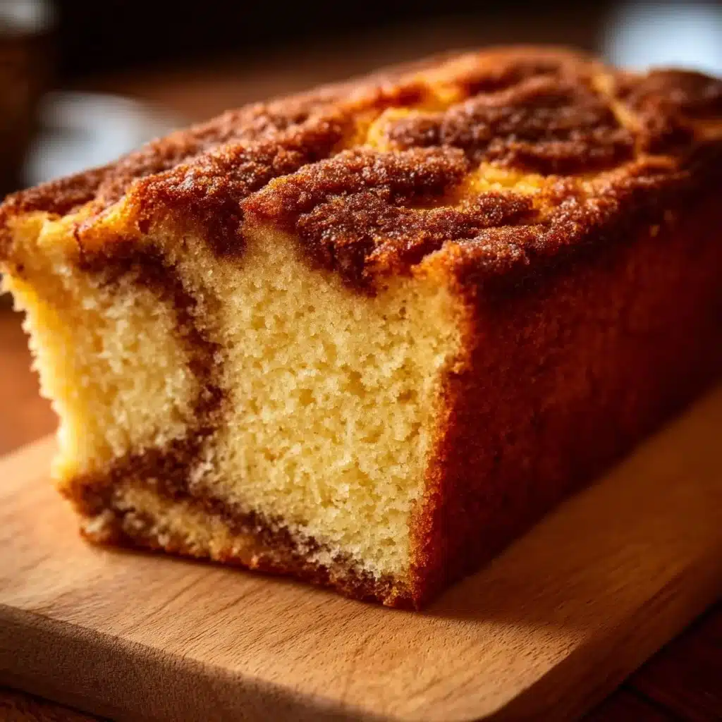 Classic sour cream coffee cake with cinnamon streusel topping