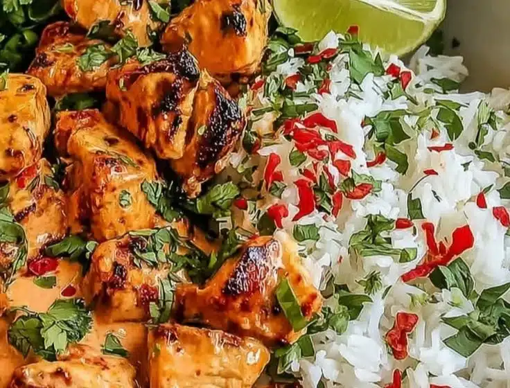 Coconut Chicken Rice Bowl