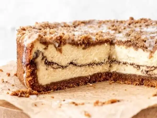 Coffee Cake Cheesecake Recipe