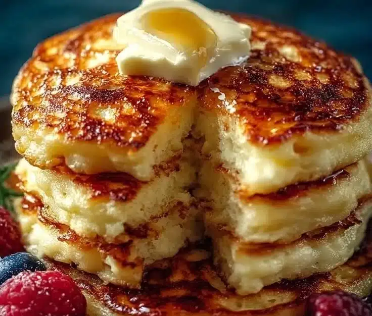 Cottage Cheese Pancakes