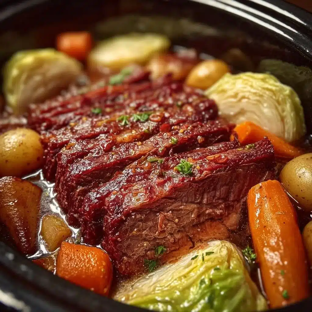 Cozy Slow Cooker Corned Beef and Cabbage Recipe Easy Comfort Meal