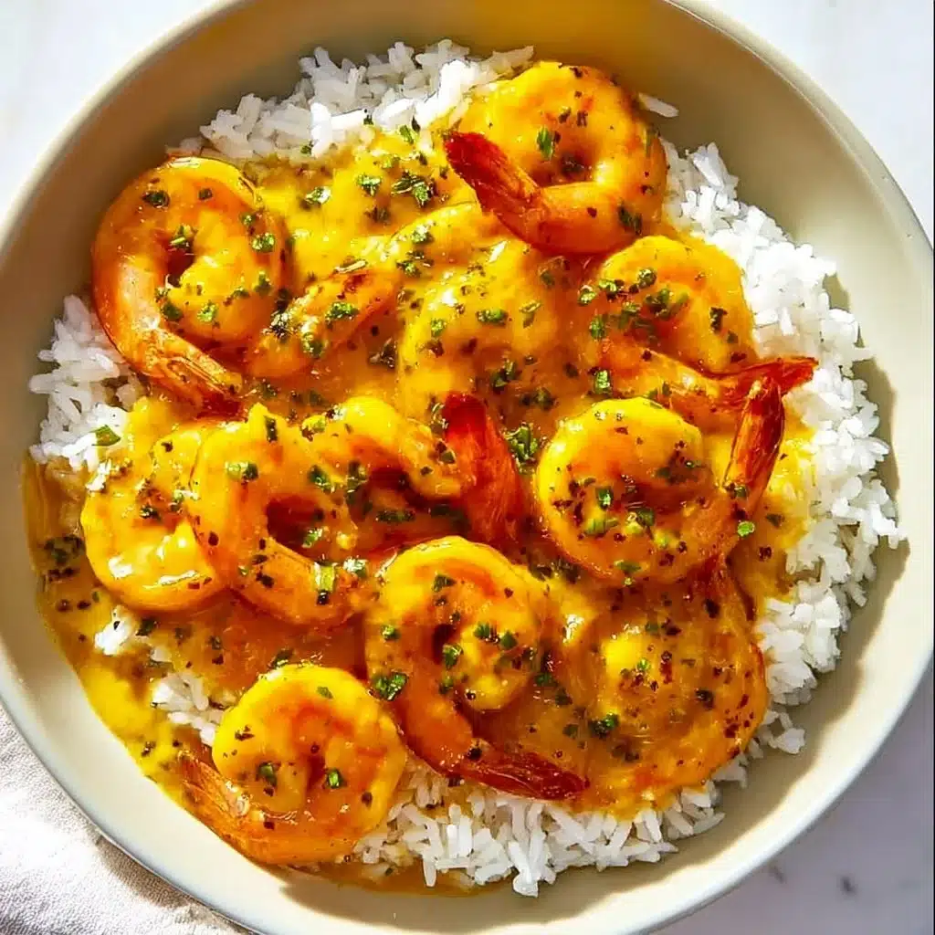 Creamy Coconut Turmeric Shrimp
