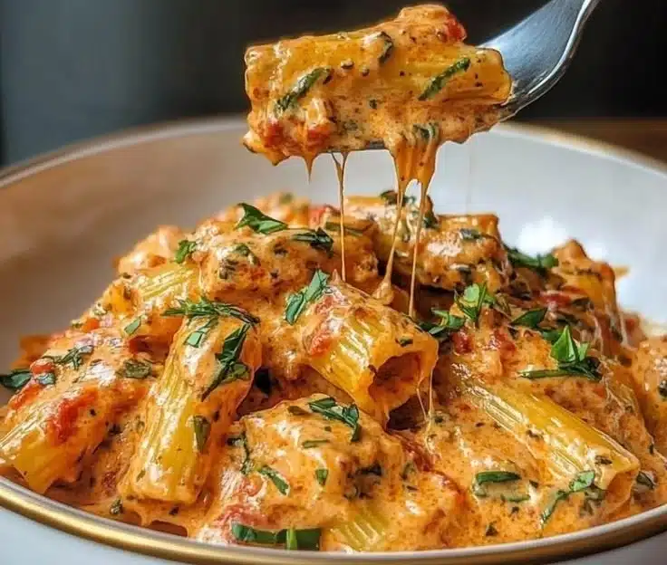 Creamy Tomato Garlic Pasta