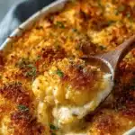 Dolly Parton’s delicious 5-Ingredient Casserole served in a dish