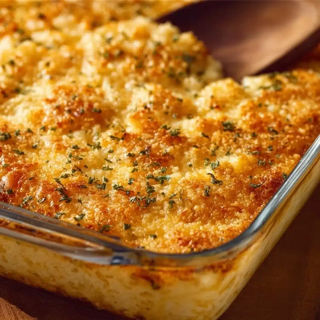 Dolly Parton's 5-Ingredient Casserole served in a stylish dish