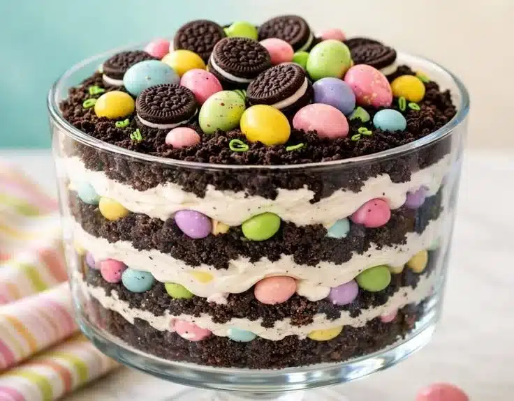 Easter Dirt Cake Casserole