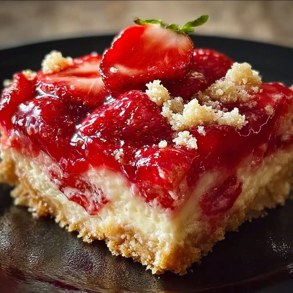 Easter Strawberry Cheesecake Dump Cake